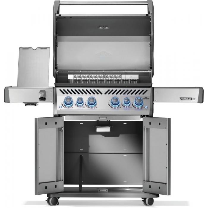 Napoleon Rogue PRO-S 425 nerezový plynový gril + otáčecí grilovací rožeň ZDARMA - kopie