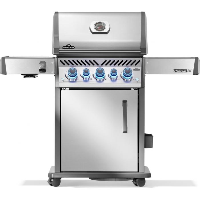 Napoleon Rogue PRO-S 425 nerezový plynový gril + otáčecí grilovací rožeň ZDARMA - kopie
