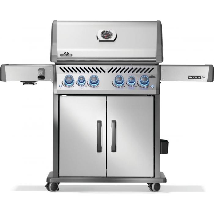 Napoleon Rogue PRO-S 525 nerezový plynový gril + otáčecí grilovací rožeň ZDARMA