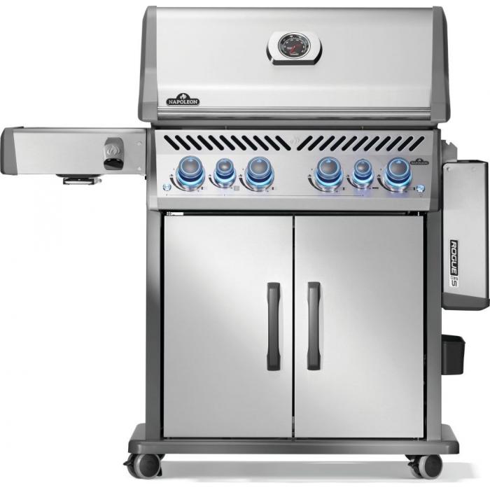 Napoleon Rogue PRO-S 525 nerezový plynový gril + otáčecí grilovací rožeň ZDARMA