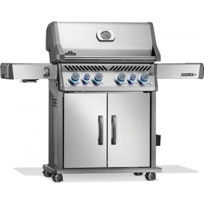 Napoleon Rogue PRO-S 525 nerezový plynový gril + otáčecí grilovací rožeň ZDARMA