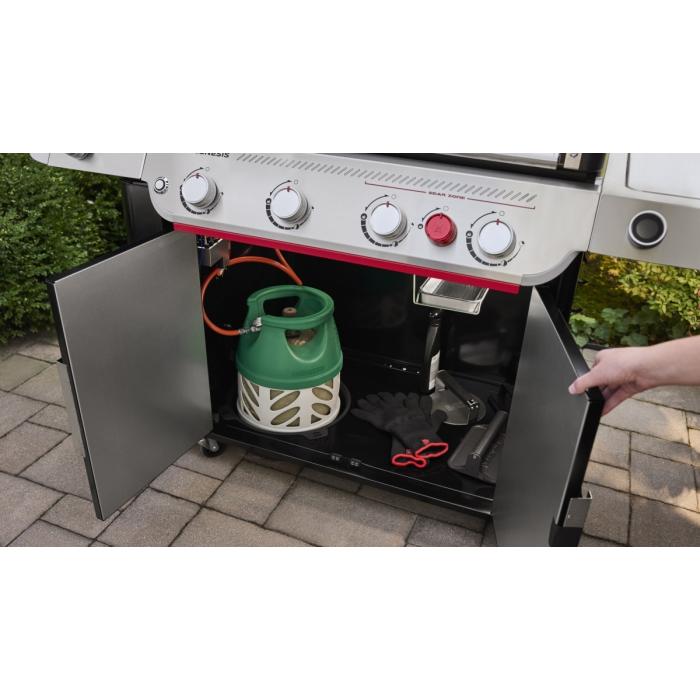 Weber Genesis E-330WR Stealth plynový gril