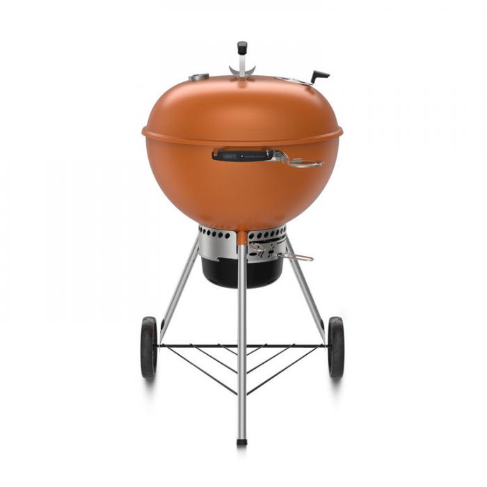 Weber Master-Touch GBS C-5755 Burnt Orange na dřevěné uhlí