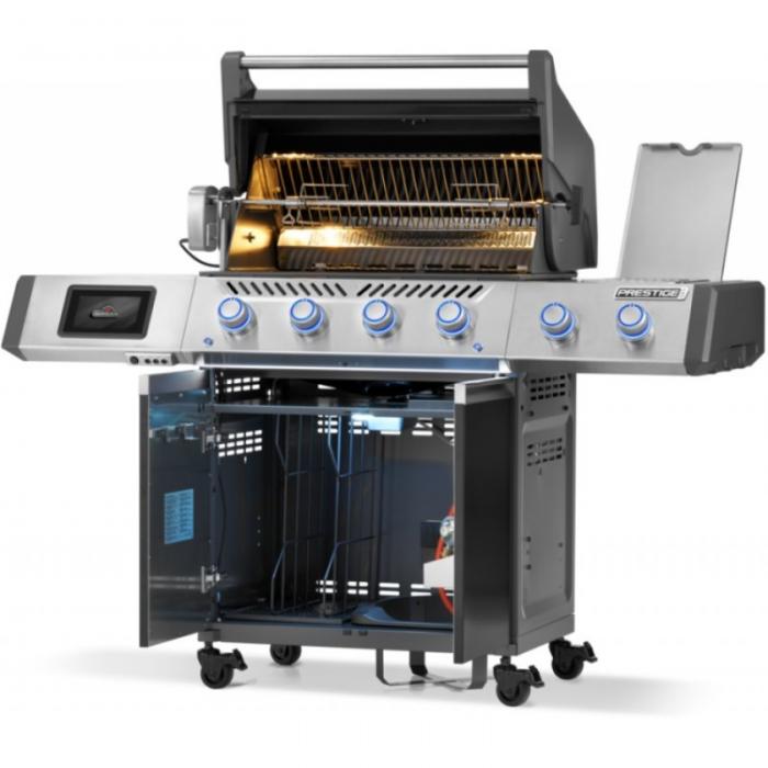 Napoleon Prestige PRO500 wifi černý plynový gril - kopie