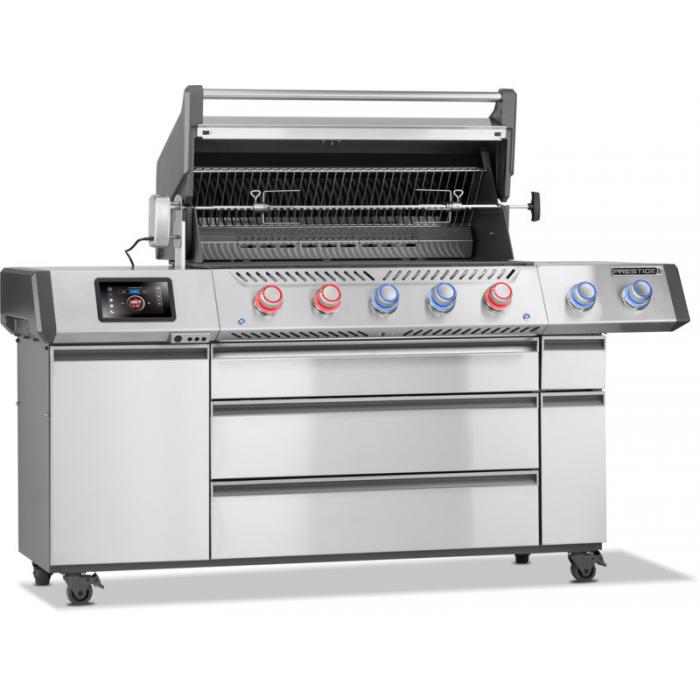 Napoleon Prestige PRO665 wifi - nerez plynový gril