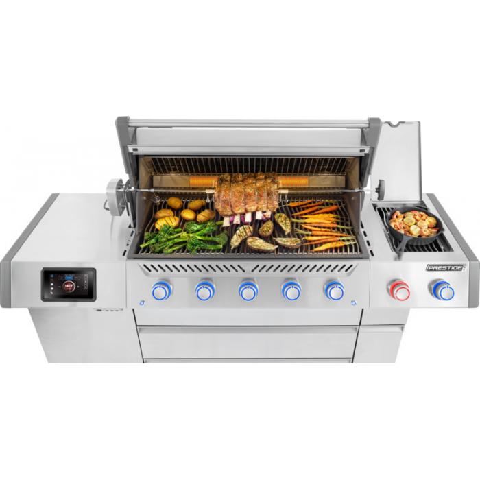 Napoleon Prestige PRO665 wifi - nerez plynový gril