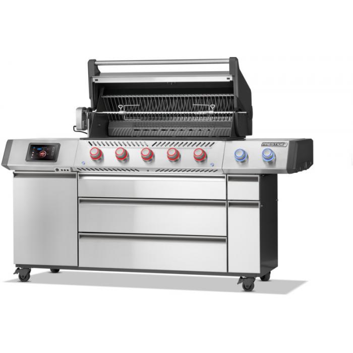 Napoleon Prestige PRO665 wifi - nerez plynový gril