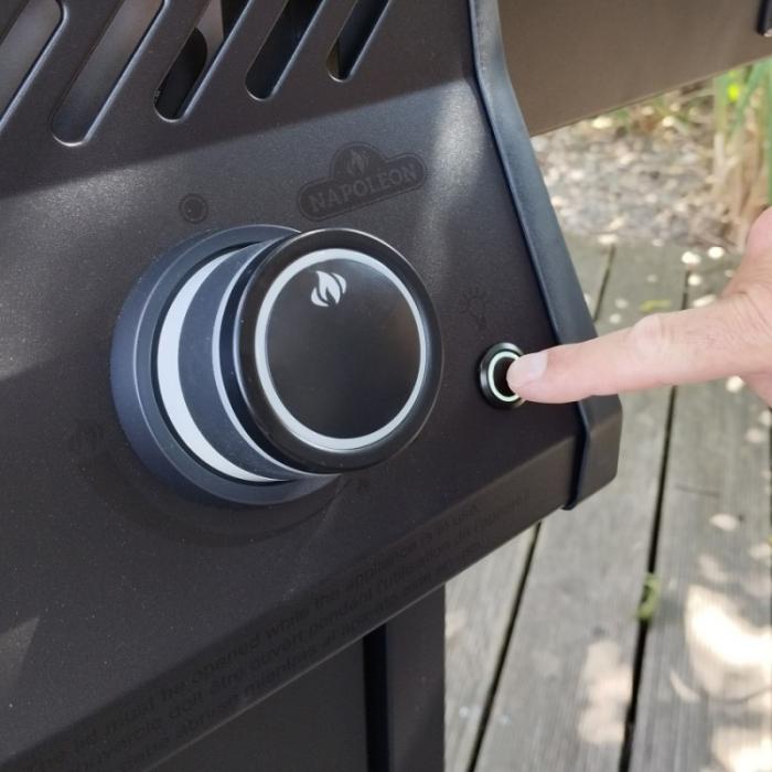 Napoleon Phantom Rogue PRO 30 Plancha se Sizzle Zone