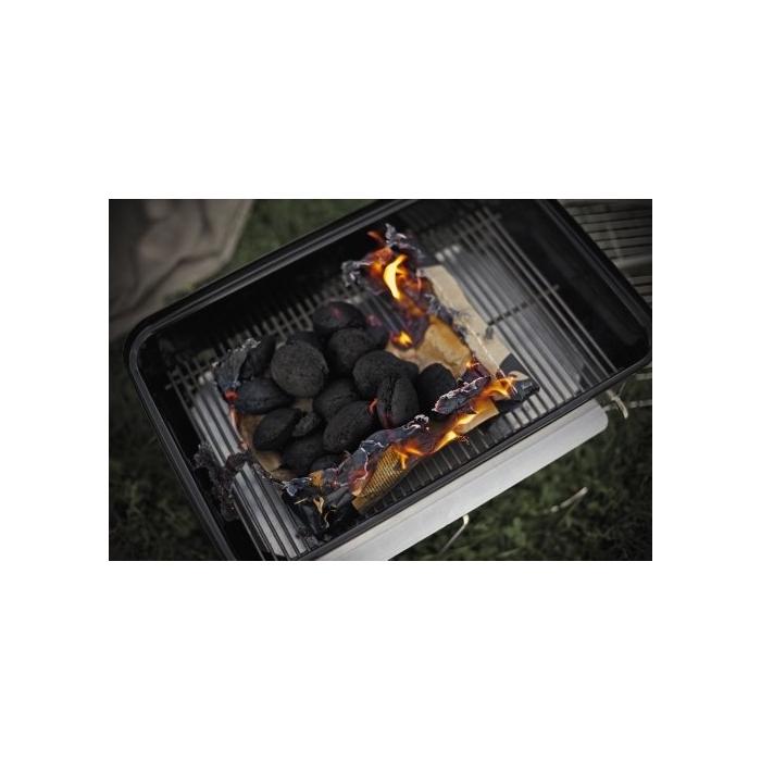 Weber gril na dřevěné uhlí Go-Anywhere, černý
