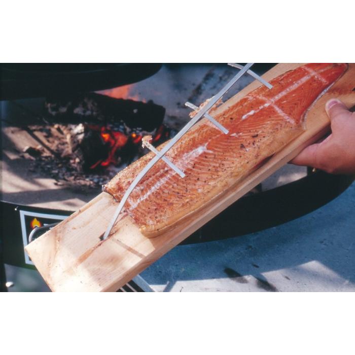 Dřevěné desky pro grilování a uzení ryb (2 ks)