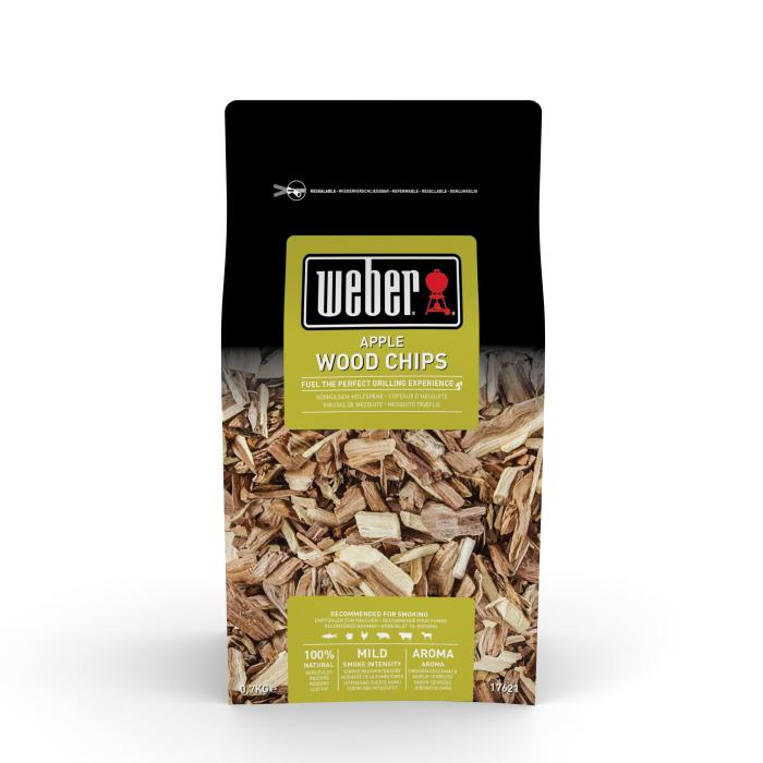 Weber dřevěné udící lupínky Fire Spice Chips - jablko, 700g