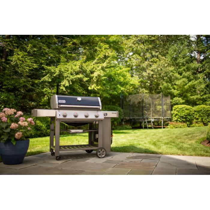 Weber plynový gril Genesis® II E-410 GBS Black, černá