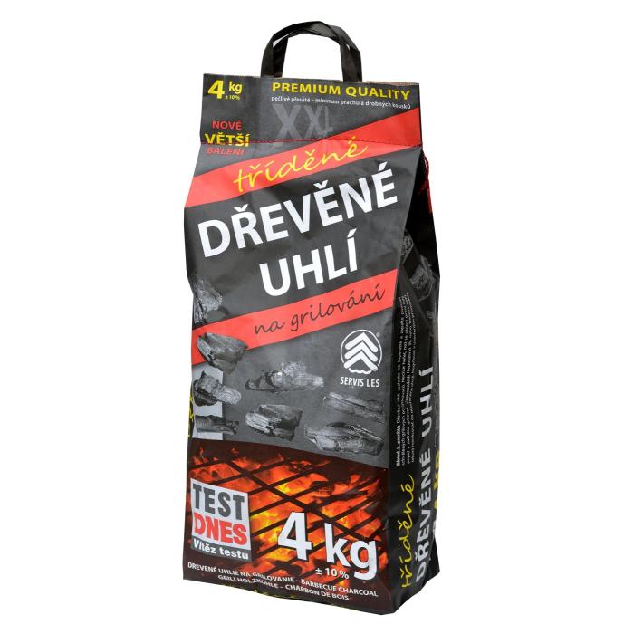 Servis les dřevěné uhlí  4 kg