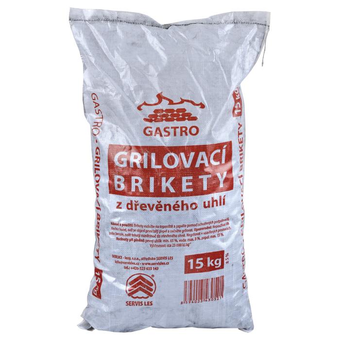 Servis les dřevěné brikety Gastro 15kg