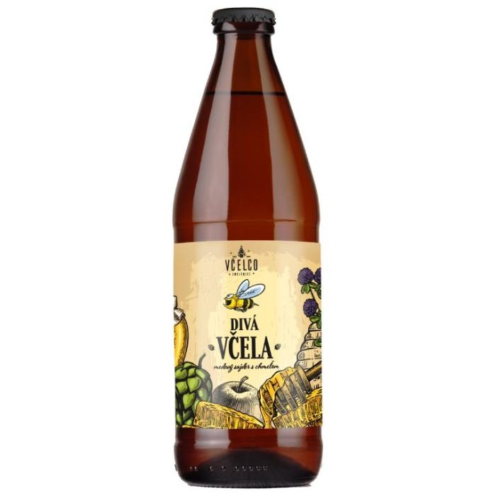Ovocný cider Divá včela 750 ml