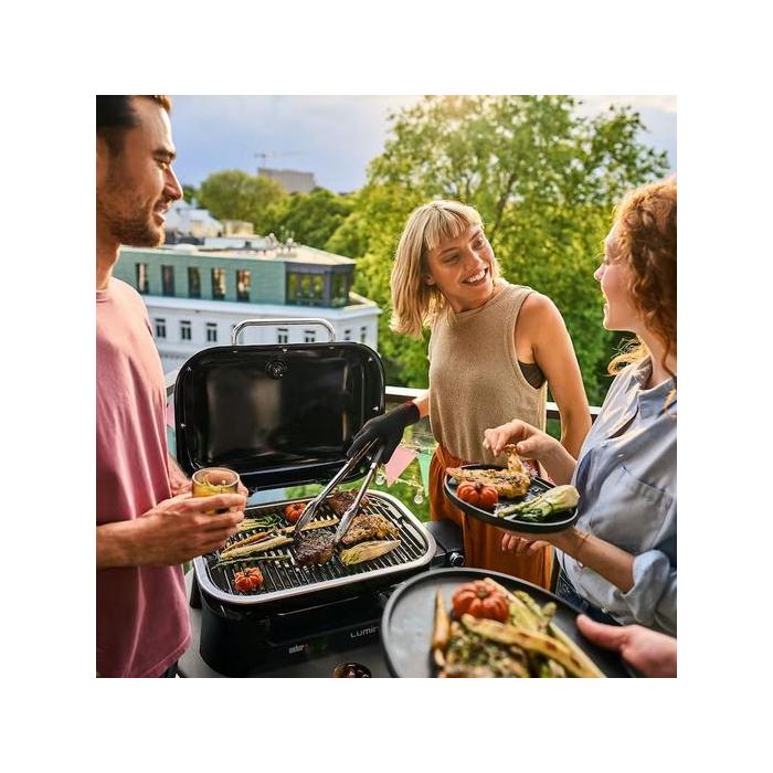 Weber Lumin Stand, Black  elektrický gril se stojanem