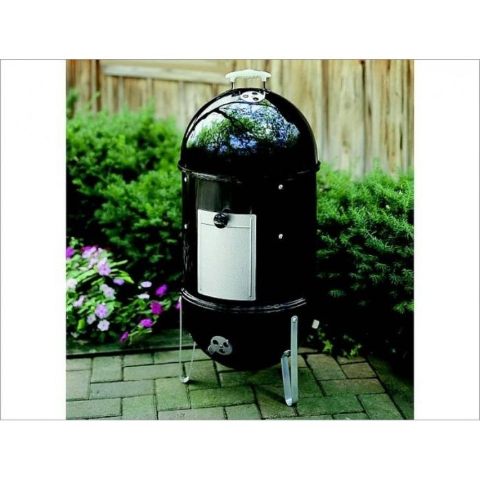 Weber gril na dřevěné uhlí Smokey Mountain Cooker, 47 cm, černý, UDÍRNA