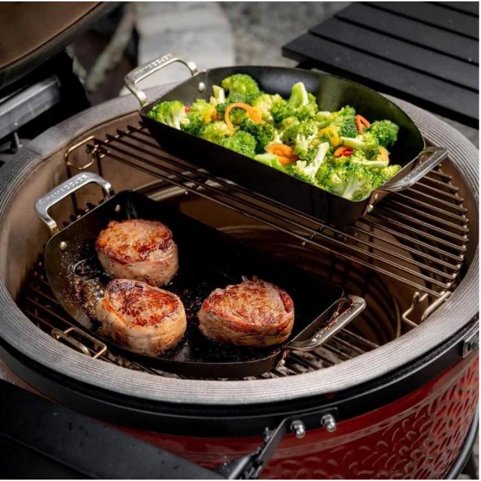 Sada půlměsícových pánví Karbon Steel Kamado Joe
