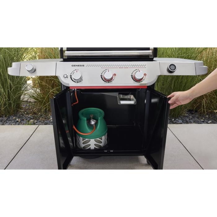 Weber Genesis E-335W Black plynový gril