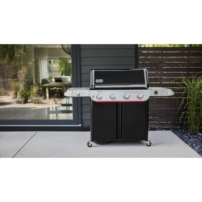 Weber Genesis E-435W Black plynový gril
